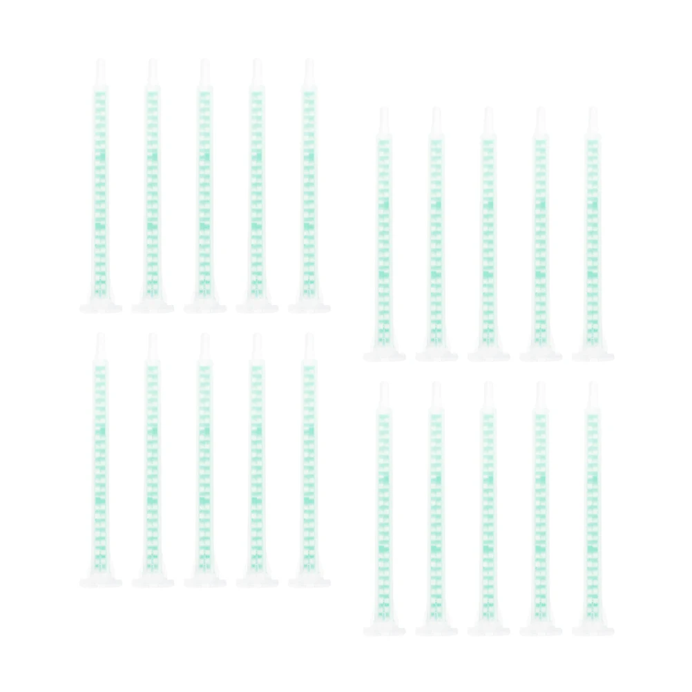 30pcs Epoxy Mixing Tube Resin Mixer AB Glue Applicator Filling Stirring Nozzle 2 Component Dispenser Laboratory Cylinder
30pcs Epoxy Mixing Tube Resin Mixer AB Glue Applicator Filling Stirring Nozzle 2 Component Dispenser Laboratory Cylinder