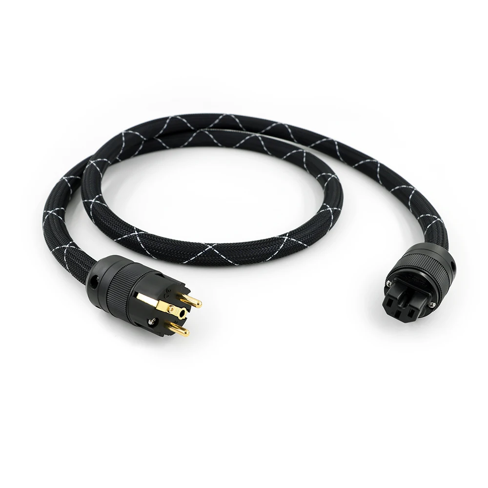 5N OFC AC Reference Power Cable With 24k Gold Plated EU Version Plug,32 Corex0.254mm+6corex0.5mm 8N Copper
5N OFC AC Reference Power Cable With 24k Gold Plated EU Version Plug,32 Corex0.254mm+6corex0.5mm 8N Copper