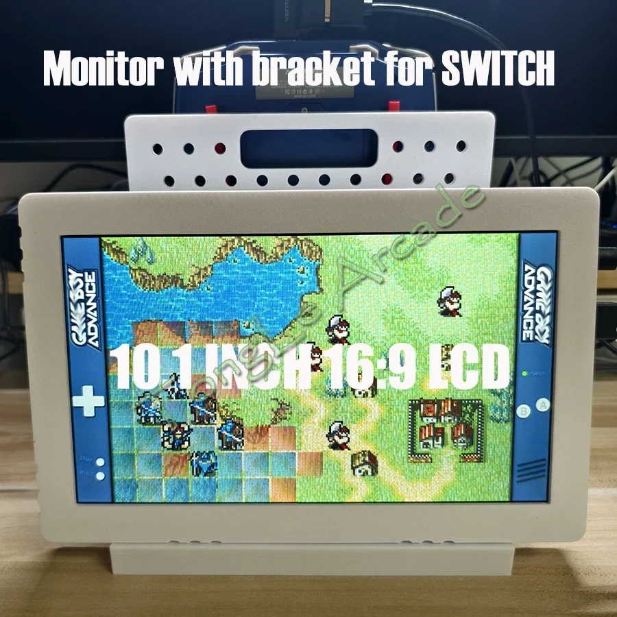 10.1 Inch Universal LCD Dock with Screen Base, Mini Monitor & Controller Bracket for SWITCH Handheld Game Devices with HDMI
10.1 Inch Universal LCD Dock with Screen Base, Mini Monitor & Controller Bracket for SWITCH Handheld Game Devices with HDMI