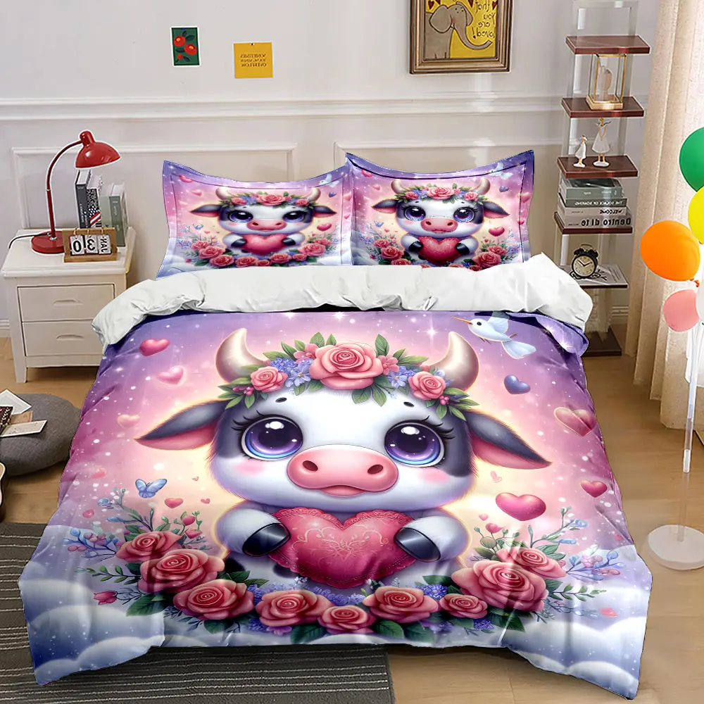 Surrounded by Romantic Roses Print Soft Comfortable Duvet Cover Bedding Set Included 1*Duvet Cover 2*Pillowcases Luxury Gift
Surrounded by Romantic Roses Print Soft Comfortable Duvet Cover Bedding Set Included 1*Duvet Cover 2*Pillowcases Luxury Gift