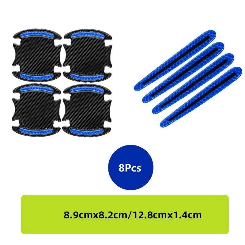 8Pcs Car Door Bowl Handle Protective Sticker Reflective Anti-collision Protection Strip Carbon Fiber Sticker Car Accessories
8Pcs Car Door Bowl Handle Protective Sticker Reflective Anti-collision Protection Strip Carbon Fiber Sticker Car Accessories