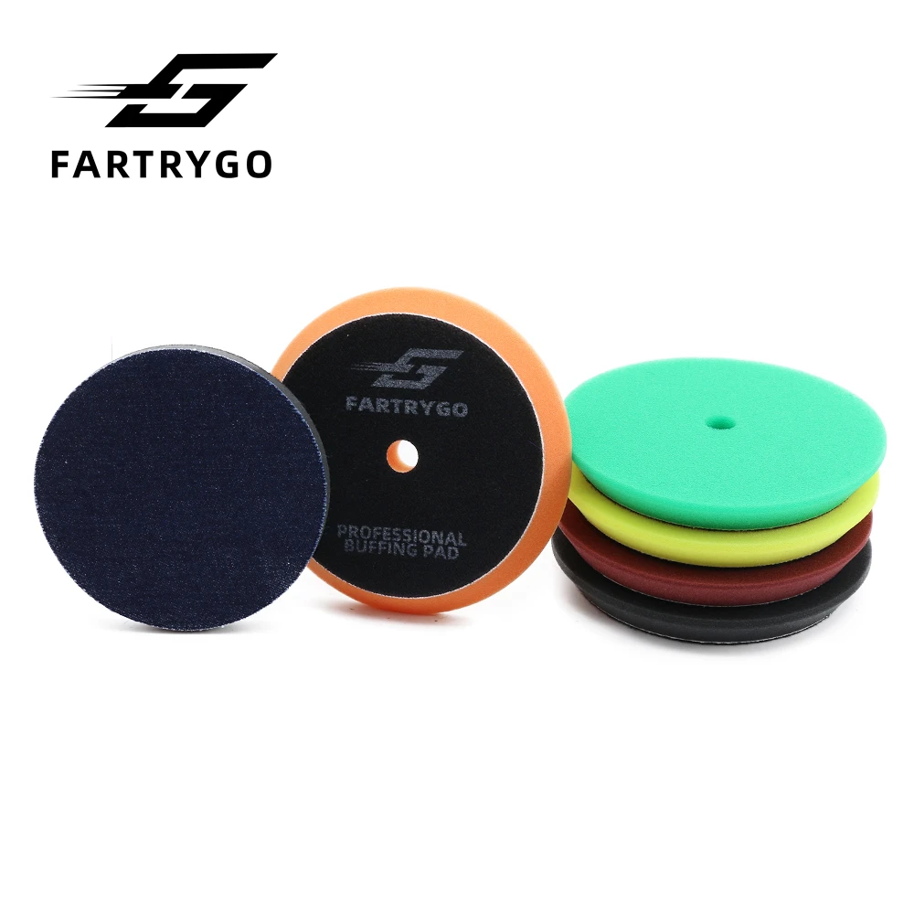 Fartrygo 5Inch Car Polishing Kit Car Polish Buffing Pad Abrasive Disc Sponge Foam Pads Auto Care Repair Tools Wax Detailing Pads
Fartrygo 5Inch Car Polishing Kit Car Polish Buffing Pad Abrasive Disc Sponge Foam Pads Auto Care Repair Tools Wax Detailing Pads
