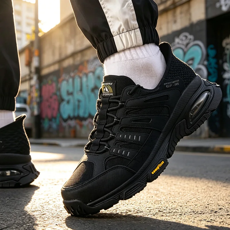 Мужские походные кроссовки Skechers 237322C-BBK/ 237322C-BRBK/237322C-NVGY/237322C-GYBK, легкие, нескользящие
Мужские походные кроссовки Skechers 237322C-BBK/ 237322C-BRBK/237322C-NVGY/237322C-GYBK, легкие, нескользящие