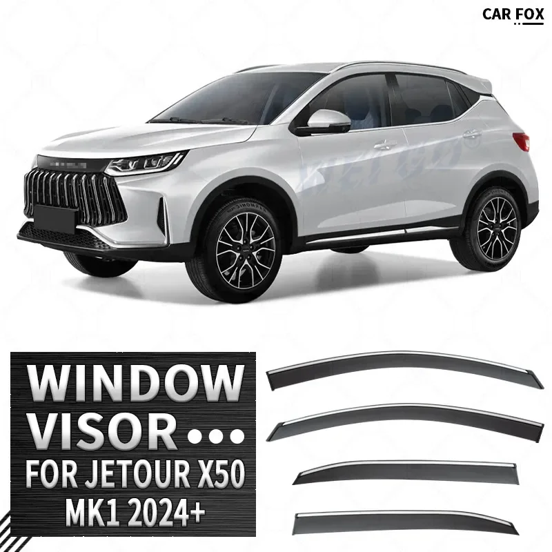 For Jetour X50 2024+ Car Window Visor Awning Shelters Windshield Side Window Rain Sun Shade Auto Accessories
For Jetour X50 2024+ Car Window Visor Awning Shelters Windshield Side Window Rain Sun Shade Auto Accessories