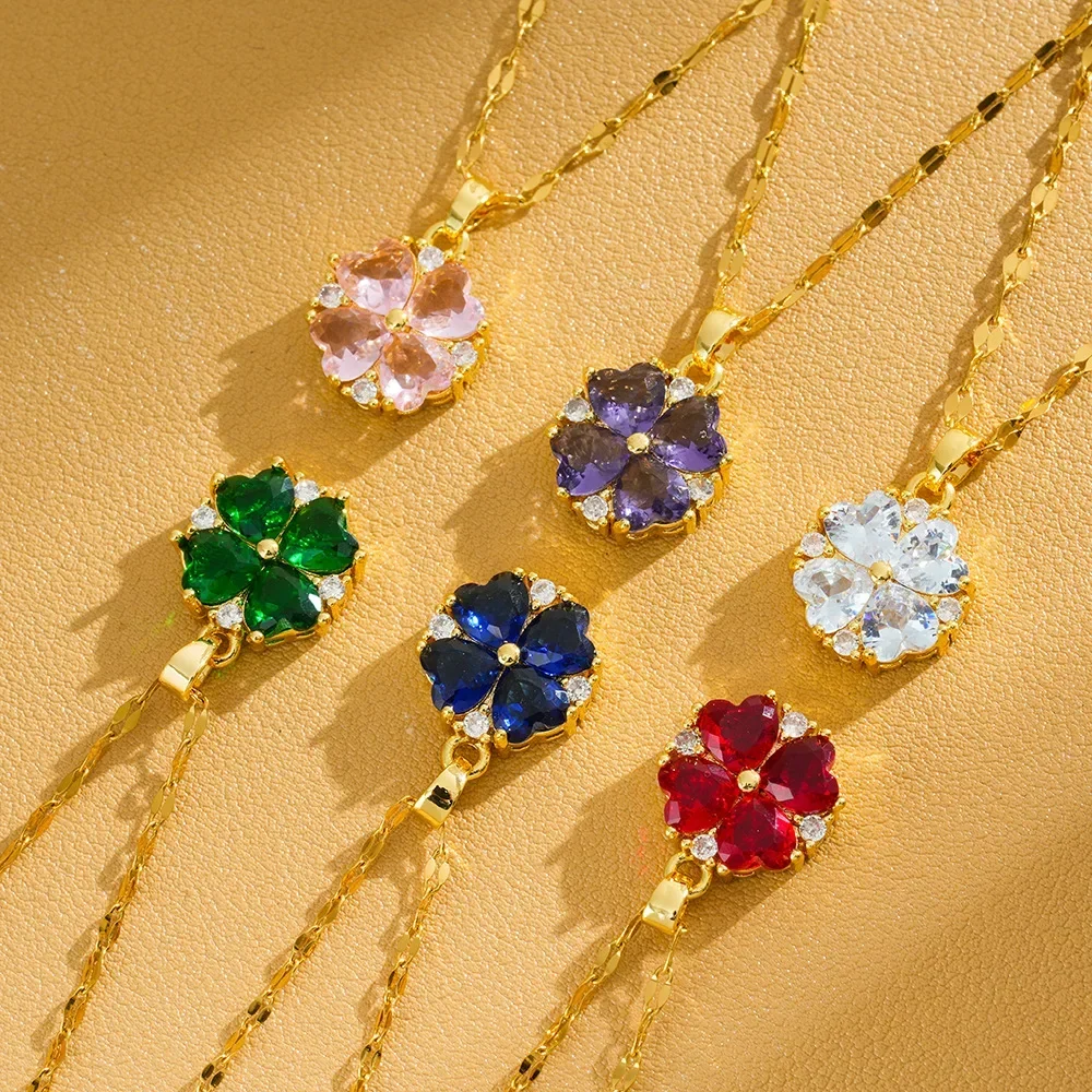 Overnight rich leaf titanium steel necklace for women, 18K gold collarbone chain 9527
Overnight rich leaf titanium steel necklace for women, 18K gold collarbone chain 9527