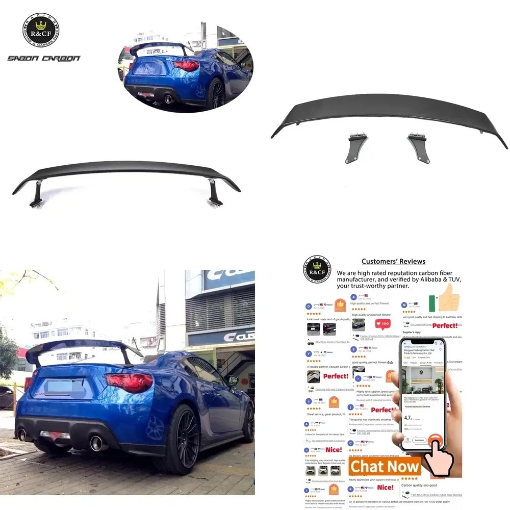 SARD Style Carbon Fiber Rear Spoiler Wing for Subaru BRZ for GR86 2017 up
SARD Style Carbon Fiber Rear Spoiler Wing for Subaru BRZ for GR86 2017 up
