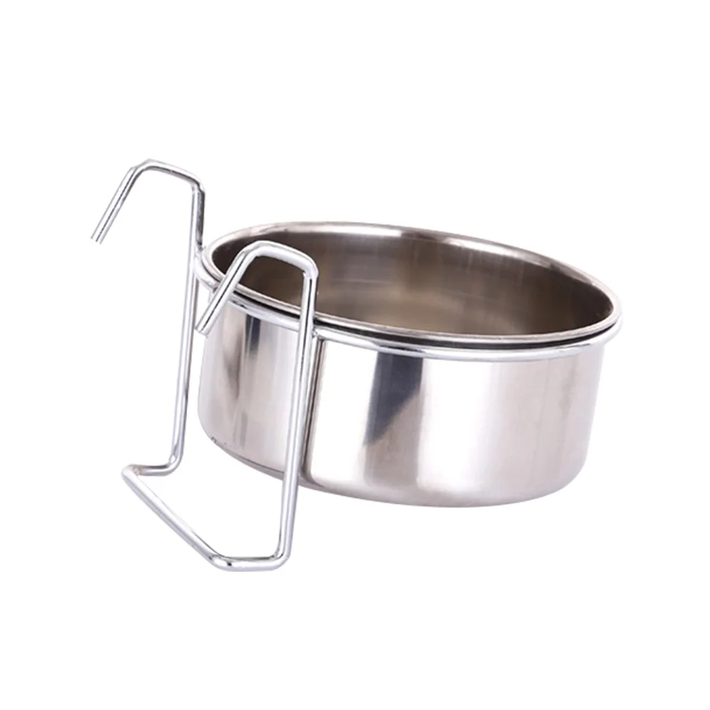 Jaulas Para Pajaros Periquitos Stainless Steel Hanging Bowl Dog Bowls Sturdy Pet Feeding Cage with Clamp Holder
Jaulas Para Pajaros Periquitos Stainless Steel Hanging Bowl Dog Bowls Sturdy Pet Feeding Cage with Clamp Holder