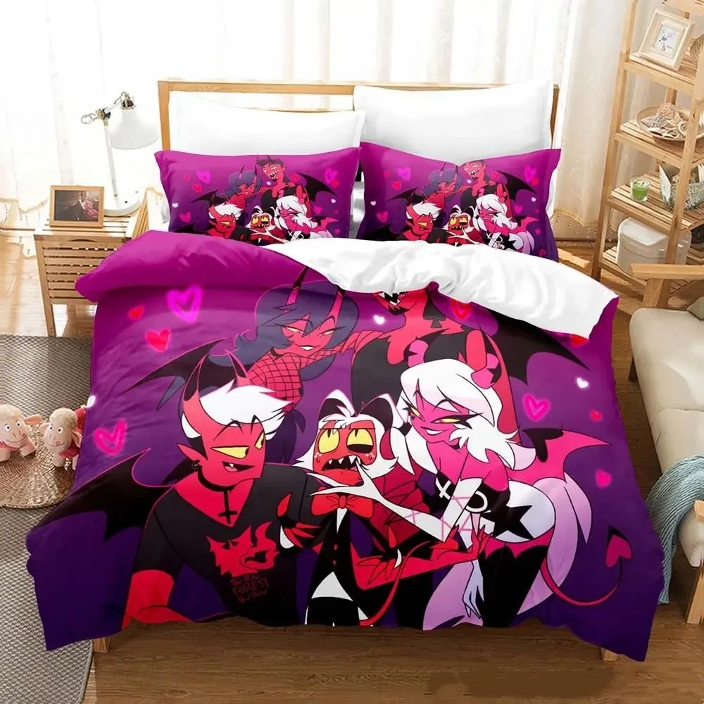 Game 2023 Loona boss Bedding Set Cartoon Anime three-piece set Adult Kid Bedroom Duvetcover Sets 3D Kawaii Hot Sale
Game 2023 Loona boss Bedding Set Cartoon Anime three-piece set Adult Kid Bedroom Duvetcover Sets 3D Kawaii Hot Sale