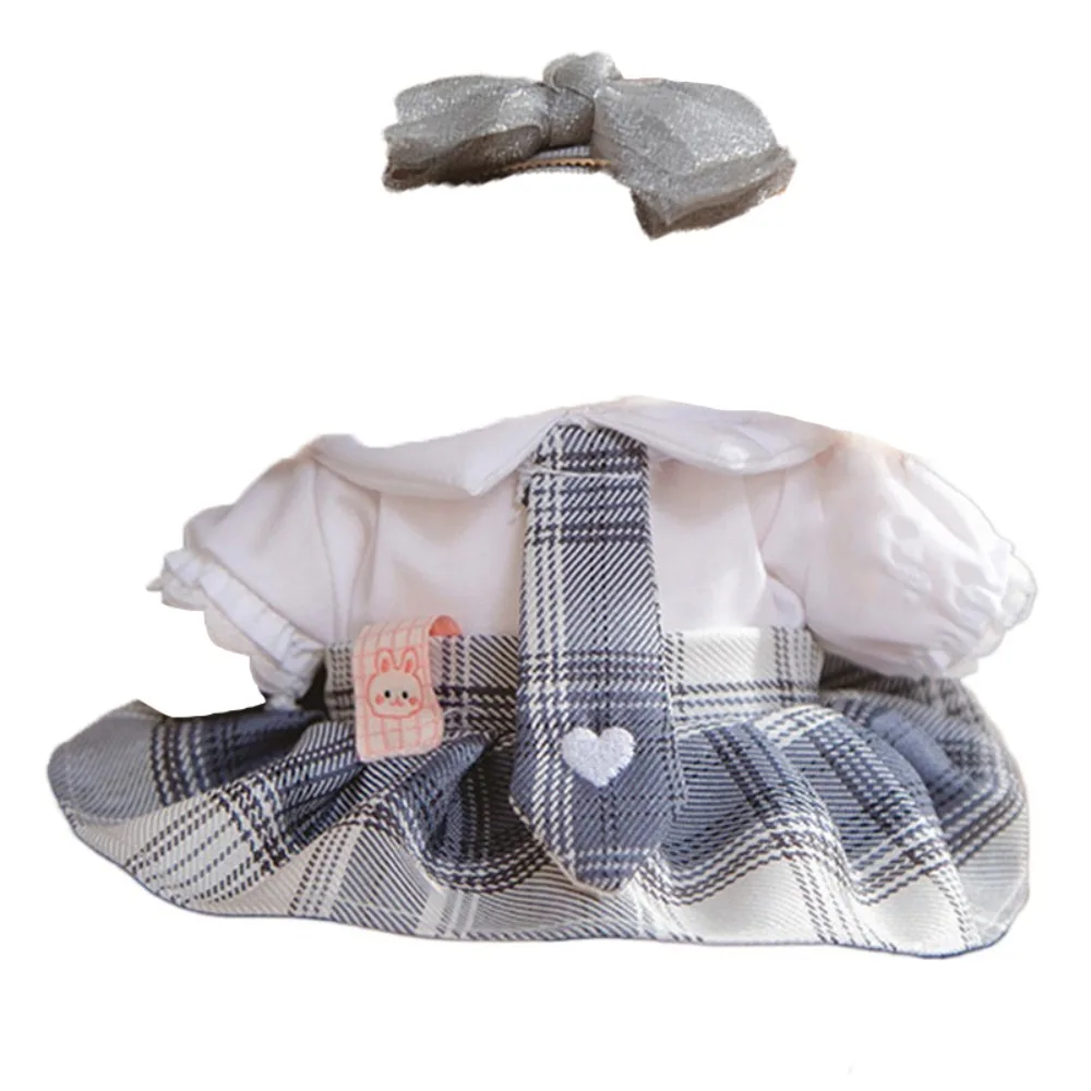 Pleated Skirt 20cm Cotton Doll Clothes Bow Hair Clip Dress Cotton Doll's Clothes Lolita Mini Doll Clothes Doll Accessories
Pleated Skirt 20cm Cotton Doll Clothes Bow Hair Clip Dress Cotton Doll's Clothes Lolita Mini Doll Clothes Doll Accessories