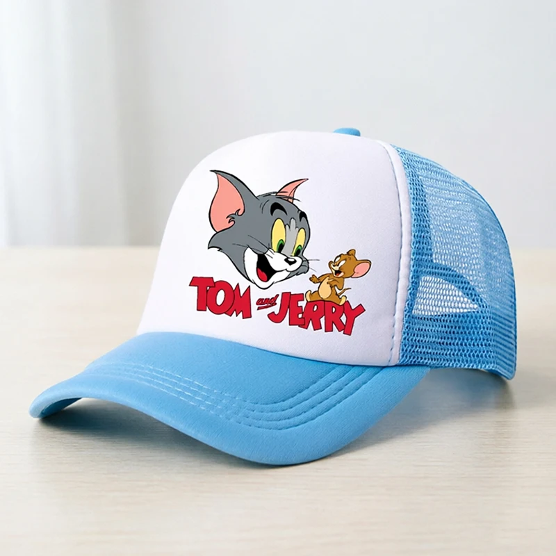 Tom and Jerry Baseball Cap Anime Character Printed Sun Hat Kawaii Kids Adults Adjustable Pointed Caps Cartoon Summer Casual Hats
Tom and Jerry Baseball Cap Anime Character Printed Sun Hat Kawaii Kids Adults Adjustable Pointed Caps Cartoon Summer Casual Hats