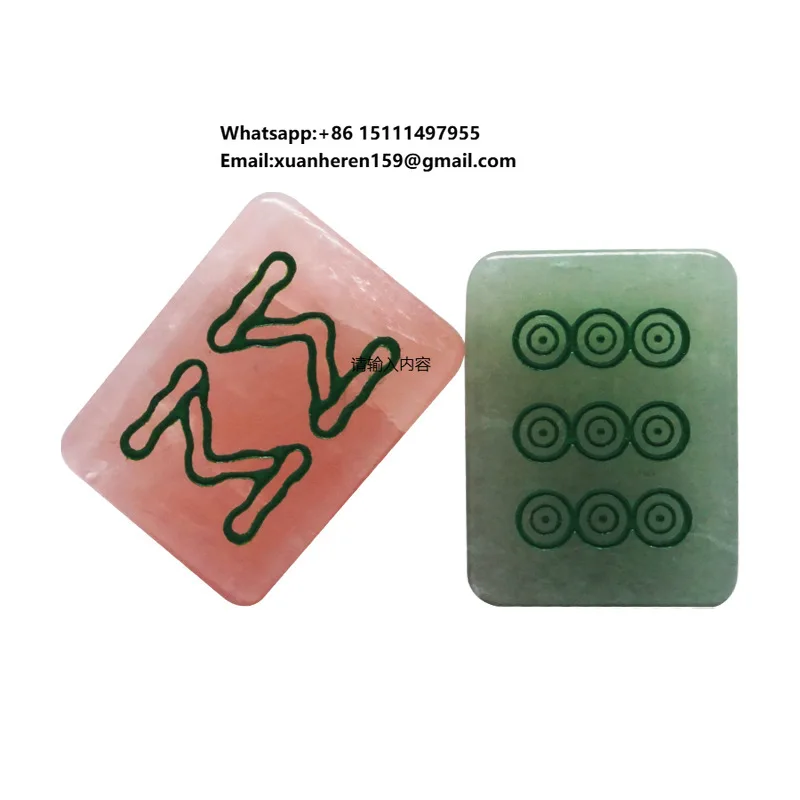 Luxury Handmade Fine Crystal Material American Style Mahjong Tiles for Collectors Players
Luxury Handmade Fine Crystal Material American Style Mahjong Tiles for Collectors Players
