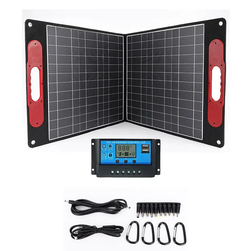Single Crystal 80W Solar Energy Folding Bag 18V Mobile Energy Storage Companion Photovoltaic Power Generation Portable Bag
Single Crystal 80W Solar Energy Folding Bag 18V Mobile Energy Storage Companion Photovoltaic Power Generation Portable Bag