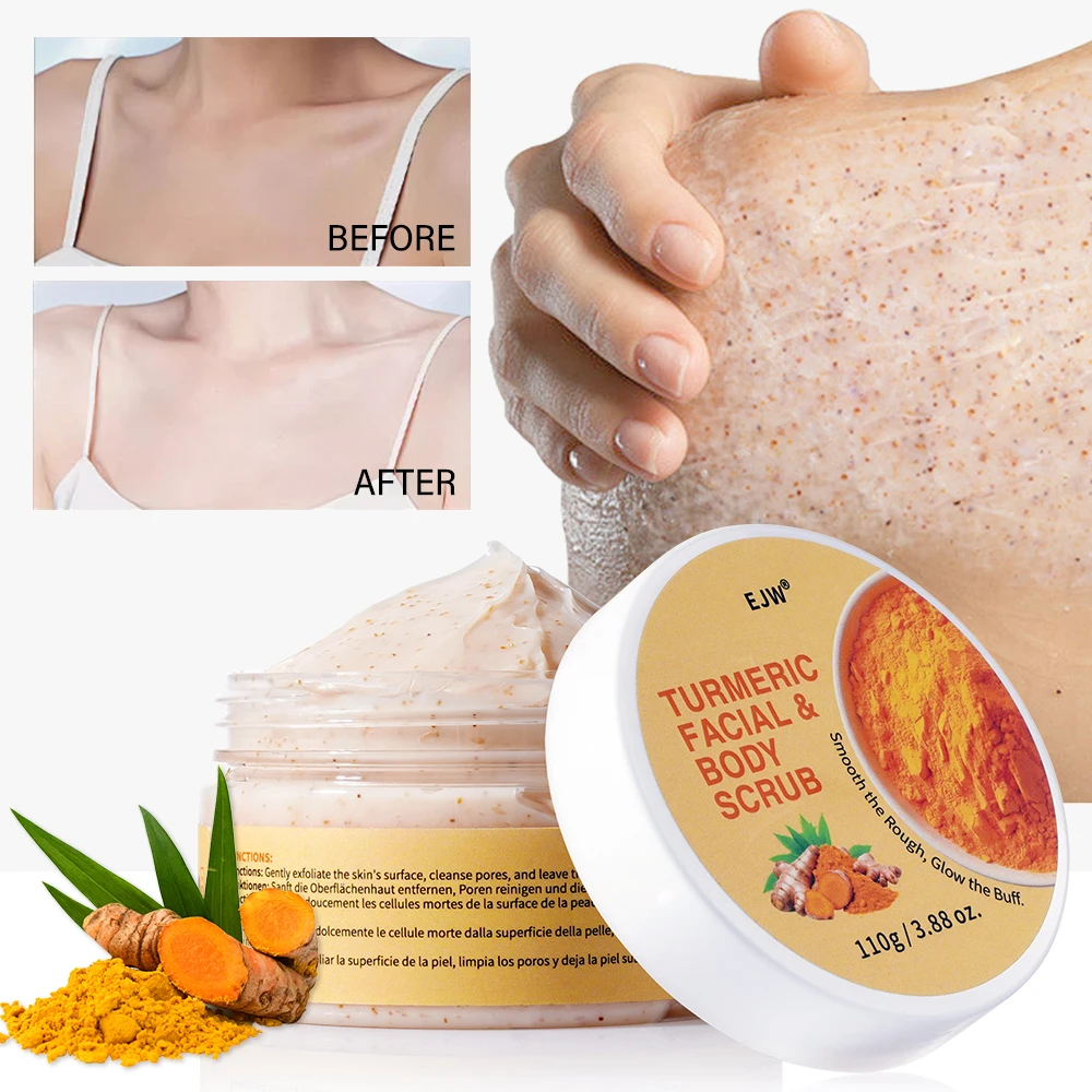 Скраб для тела с куркумой, отшелушивающий и увлажняющий, глубоко очищающий, осветляющий внутреннюю поверхность бедер, зону бикини и подмышек, нежный уход за кожей
Скраб для тела с куркумой, отшелушивающий и увлажняющий, глубоко очищающий, осветляющий внутреннюю поверхность бедер, зону бикини и подмышек, нежный уход за кожей