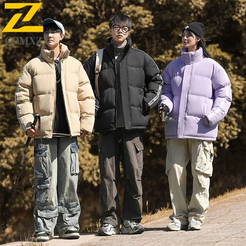COMXZ премиум-класса в корейском стиле, мужская куртка с наполнителем, легкое пальто, традиционный воротник-стойка, морозостойкая зимняя новая ветровка
COMXZ премиум-класса в корейском стиле, мужская куртка с наполнителем, легкое пальто, традиционный воротник-стойка, морозостойкая зимняя новая ветровка