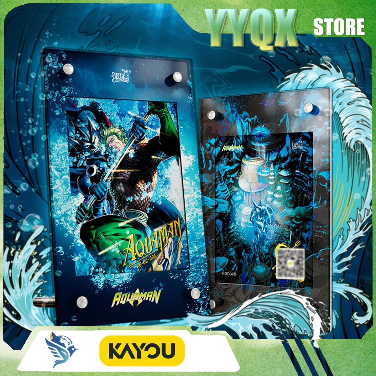 KAYOU 2026 New Aquaman Collector'S Card Gift Box Collection Cartoon Toy Periphery Boy Girl Gift Surprise Like Ornament Classic
KAYOU 2026 New Aquaman Collector'S Card Gift Box Collection Cartoon Toy Periphery Boy Girl Gift Surprise Like Ornament Classic
