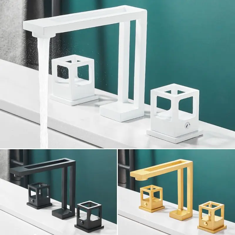 Bathroom Basin Faucet Gray Single Lever hot and cold Total Brass Crane Sink mixer Black Chrome White Gray Tap Mixeer
Bathroom Basin Faucet Gray Single Lever hot and cold Total Brass Crane Sink mixer Black Chrome White Gray Tap Mixeer