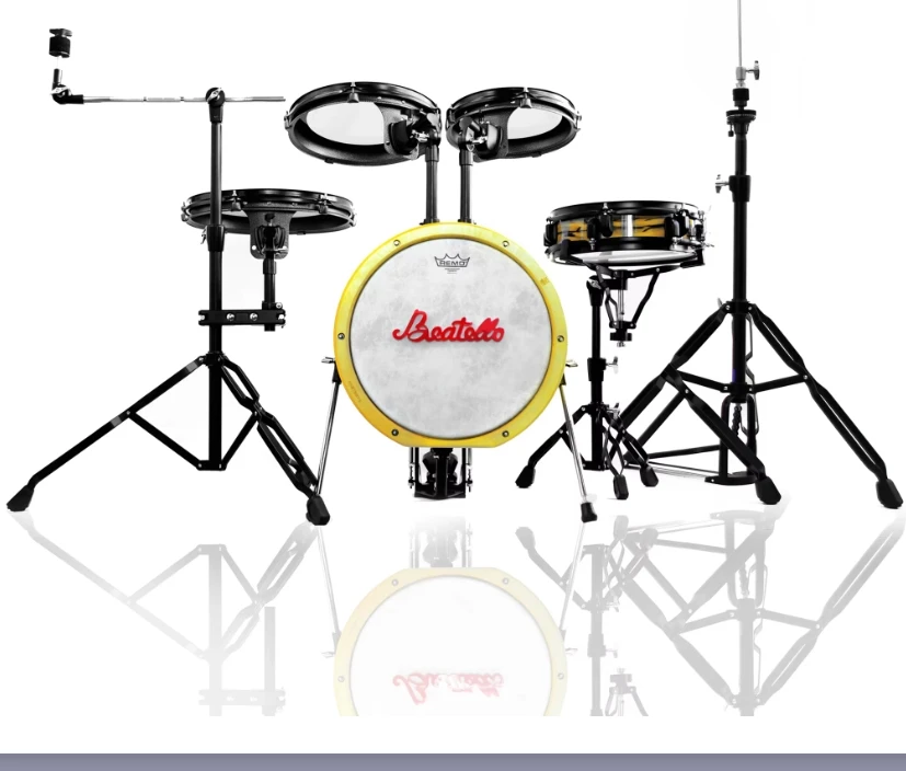 Beatello Professional Portable Percussion Musical Drum Set High Quality Drum Kit
Beatello Professional Portable Percussion Musical Drum Set High Quality Drum Kit