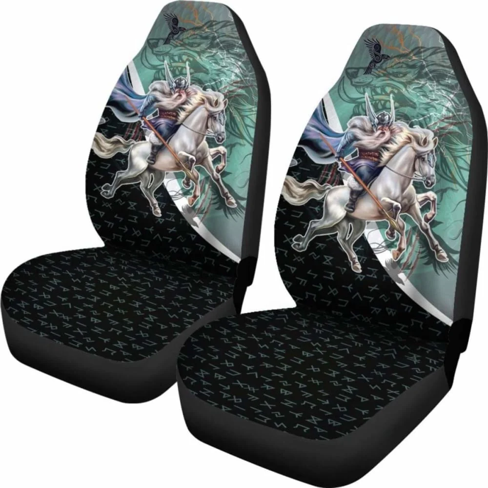 The Viking Runes Car Seat Covers Odin And Sleipnir 170804,Pack of Front Seat Cover
The Viking Runes Car Seat Covers Odin And Sleipnir 170804,Pack of Front Seat Cover