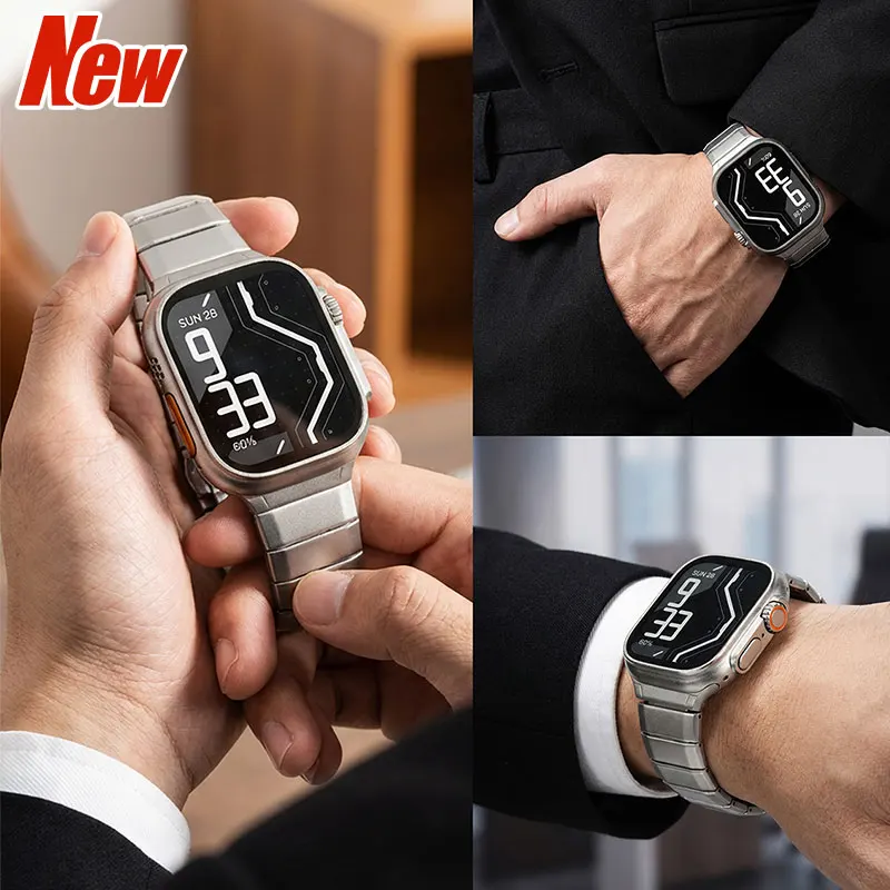 Ремешок из нержавеющей стали для Apple Watch Ultra 3 2 1 49 мм, быстросъемные ремешки для Iwatch 11 10 9 7 8 Se3 6 5 4 3 2 46 мм 45 мм 44 мм 42 мм
Ремешок из нержавеющей стали для Apple Watch Ultra 3 2 1 49 мм, быстросъемные ремешки для Iwatch 11 10 9 7 8 Se3 6 5 4 3 2 46 мм 45 мм 44 мм 42 мм