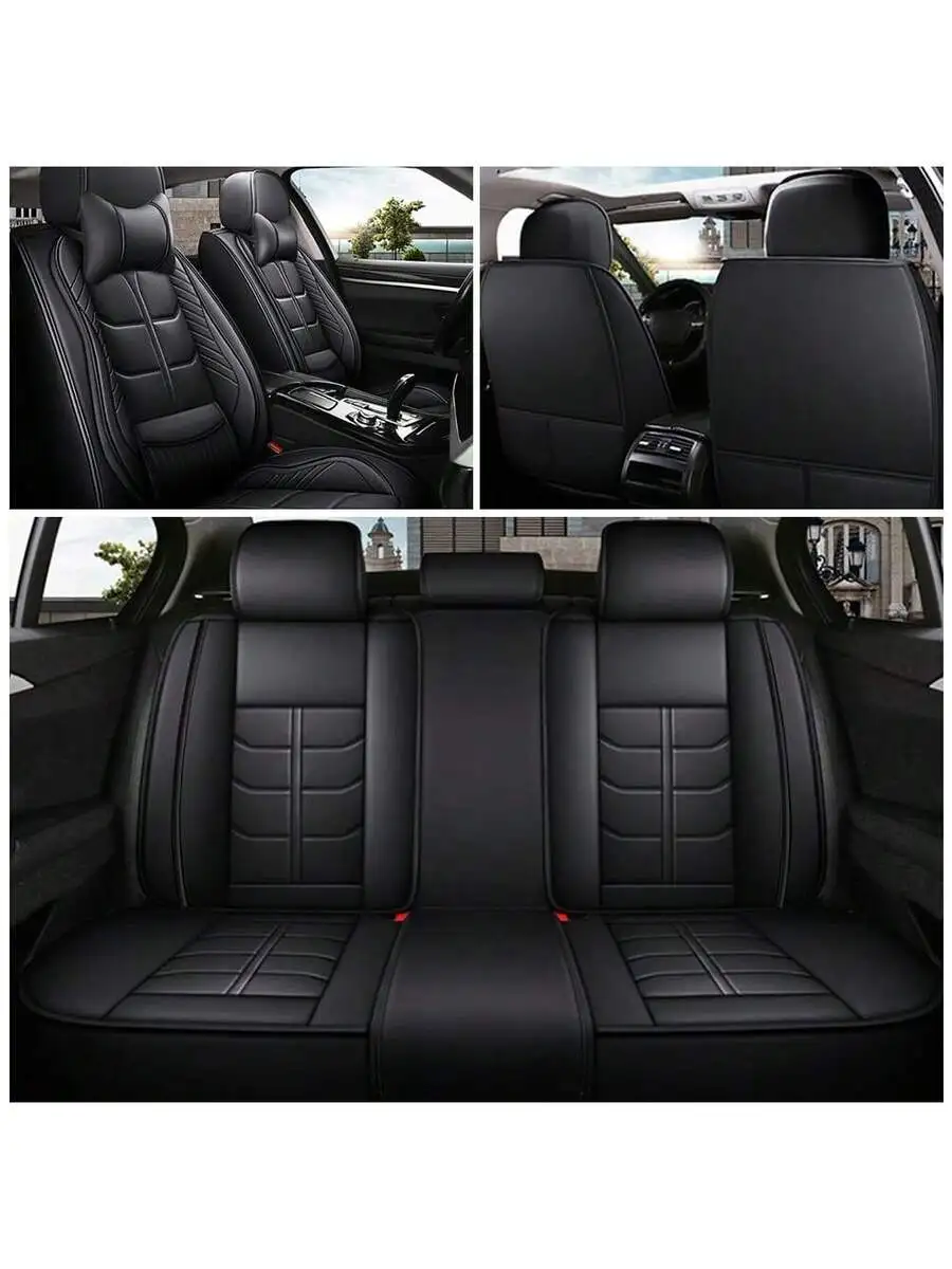 5-Seat Universal Car Seat Covers With Lumbar Support Waterproof Interior Protection
5-Seat Universal Car Seat Covers With Lumbar Support Waterproof Interior Protection