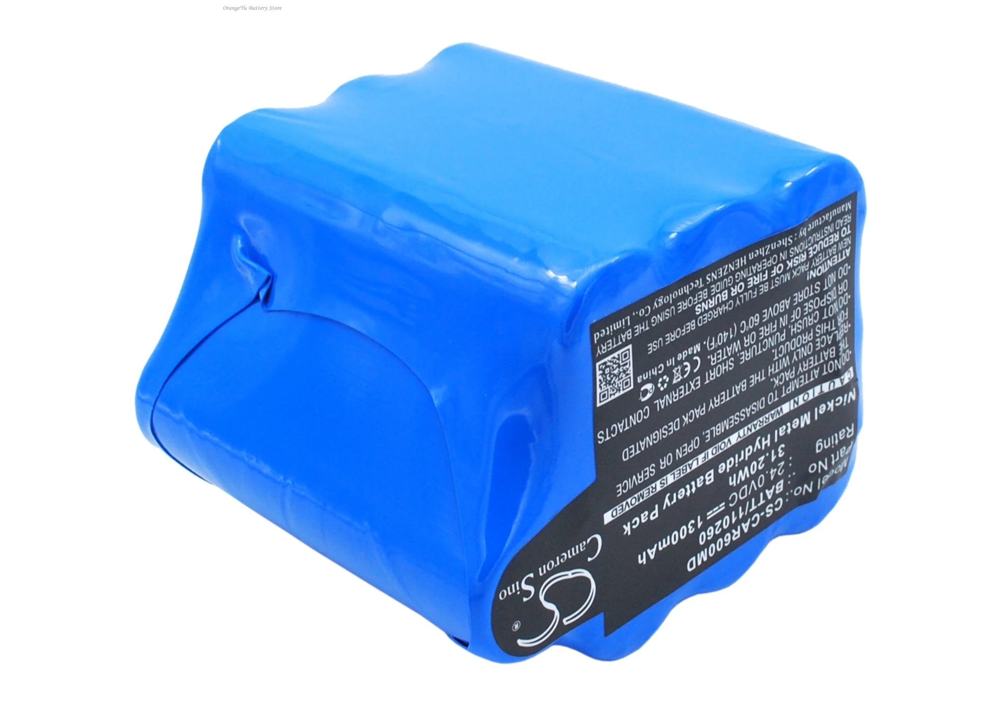 Cameron Sino 24V 1300mAh Medical Battery for Cardioline ECG Delta 60, Delta 60+ ,Delta 60 ECG, Delta 60 Plus
Cameron Sino 24V 1300mAh Medical Battery for Cardioline ECG Delta 60, Delta 60+ ,Delta 60 ECG, Delta 60 Plus