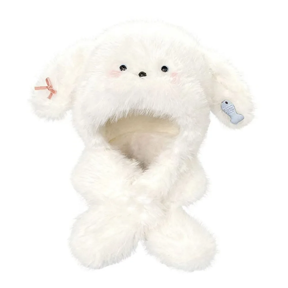 Versatile Cute Ear Protection Hat Cartoon Soft Plush Pullover Hats Korean Style Headgear Plush Earmuffs Cap Women
Versatile Cute Ear Protection Hat Cartoon Soft Plush Pullover Hats Korean Style Headgear Plush Earmuffs Cap Women