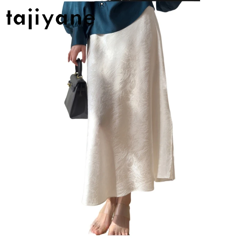 TAJIYANE 93% Mulberry Silk Long Skirts for Woman Elegant Mermaid Skirt Women High Quality Summer Clothes 2025 Юбка Женская
TAJIYANE 93% Mulberry Silk Long Skirts for Woman Elegant Mermaid Skirt Women High Quality Summer Clothes 2025 Юбка Женская