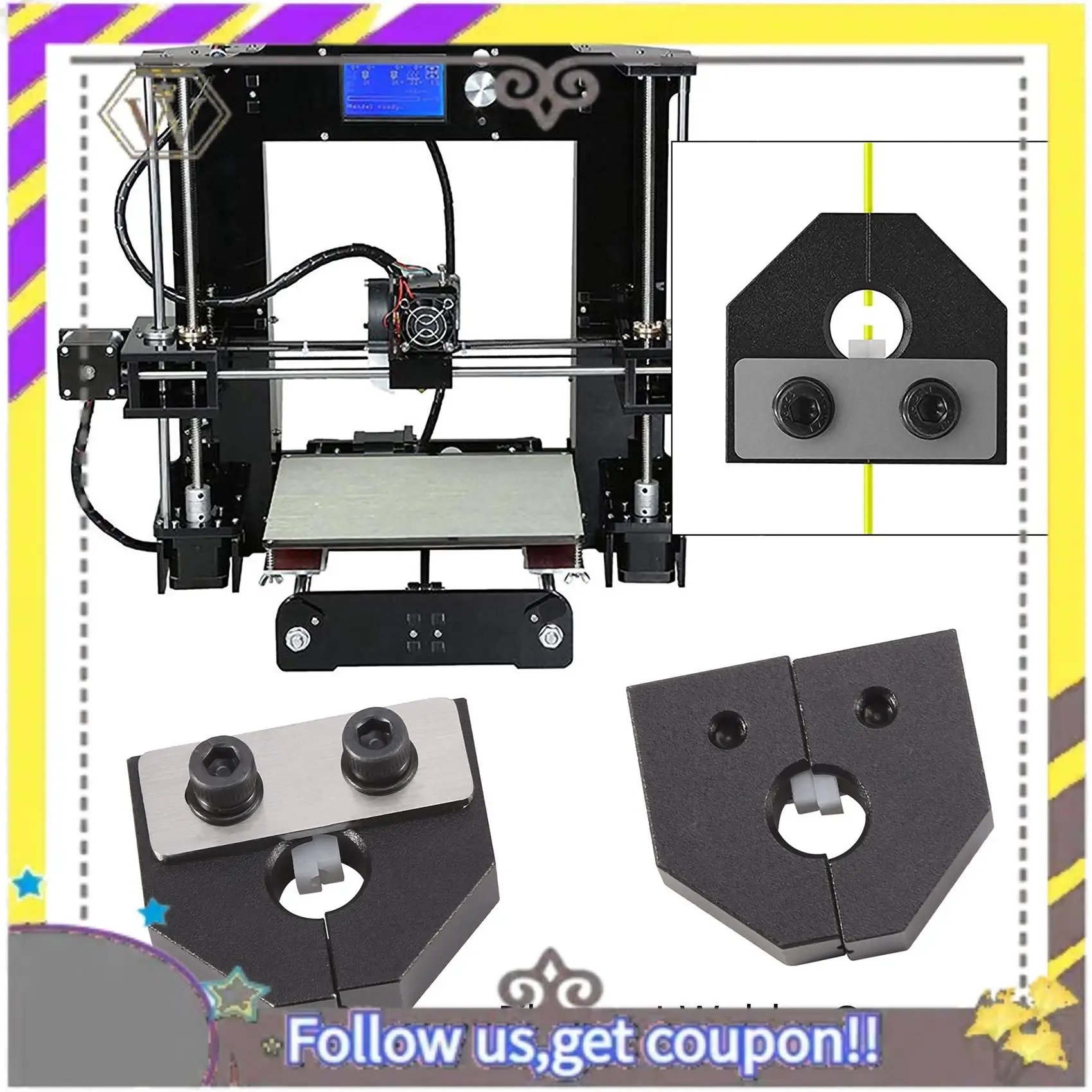 Новые детали 3D-принтера, разъем для сварки нити для нити 1,75 мм, датчик нити PLA, материал нити для Ender 3 PRO
Новые детали 3D-принтера, разъем для сварки нити для нити 1,75 мм, датчик нити PLA, материал нити для Ender 3 PRO