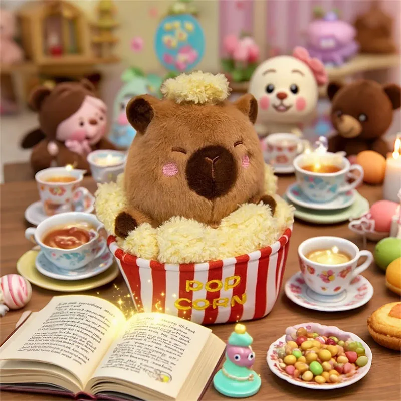 Plush Toy Cute Fluffy Capybara with Popcorn Fries Design for Birthday Gifts To Adults Babies Friends Home Decor Accessories
Plush Toy Cute Fluffy Capybara with Popcorn Fries Design for Birthday Gifts To Adults Babies Friends Home Decor Accessories