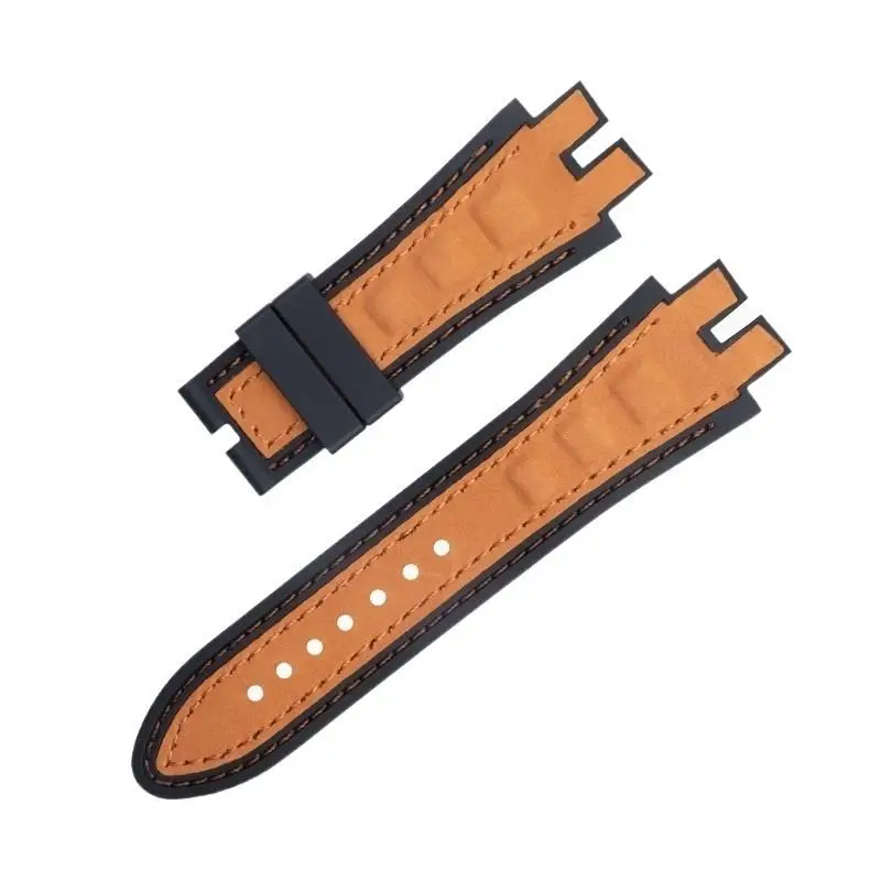 NFR Fit For Roger Dubuis Strap For EXCALIBUR Series 28mm Nubuck Leather Belt Silicone Watch Band Accessories
NFR Fit For Roger Dubuis Strap For EXCALIBUR Series 28mm Nubuck Leather Belt Silicone Watch Band Accessories