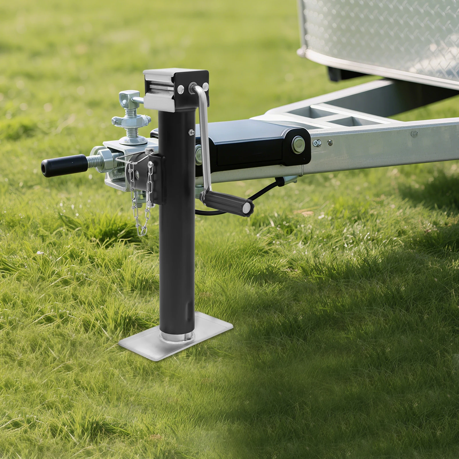 Jack Stand, 10 Inch 1 Ton Trailer Jack Support Foot, 2204 LBS Capacity Heavy Duty, Car Lift Stand for Vehicle Repair
Jack Stand, 10 Inch 1 Ton Trailer Jack Support Foot, 2204 LBS Capacity Heavy Duty, Car Lift Stand for Vehicle Repair