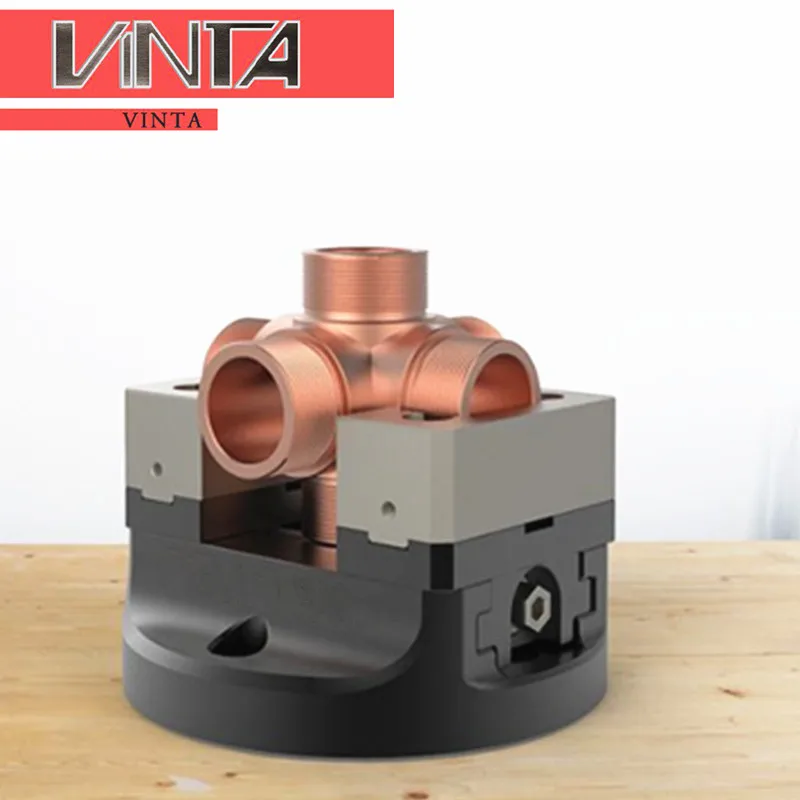 D170 Vise Self Centering Bridge Clamp Serrated 45° CNC Machining Center Dedicated Concentric Clamp
D170 Vise Self Centering Bridge Clamp Serrated 45° CNC Machining Center Dedicated Concentric Clamp