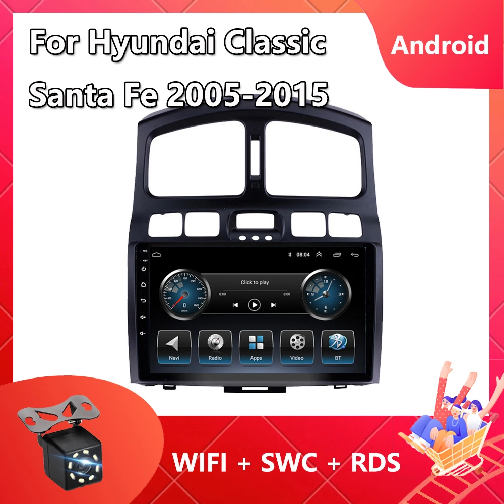 9 "Android 13 Автомобильный радиоприемник для Hyundai Classic Santa Fe 2005-2015 Мультимедийный плеер 2 Din Carplay DSP Навигация GPS 4G Net WIFI
9 "Android 13 Автомобильный радиоприемник для Hyundai Classic Santa Fe 2005-2015 Мультимедийный плеер 2 Din Carplay DSP Навигация GPS 4G Net WIFI
