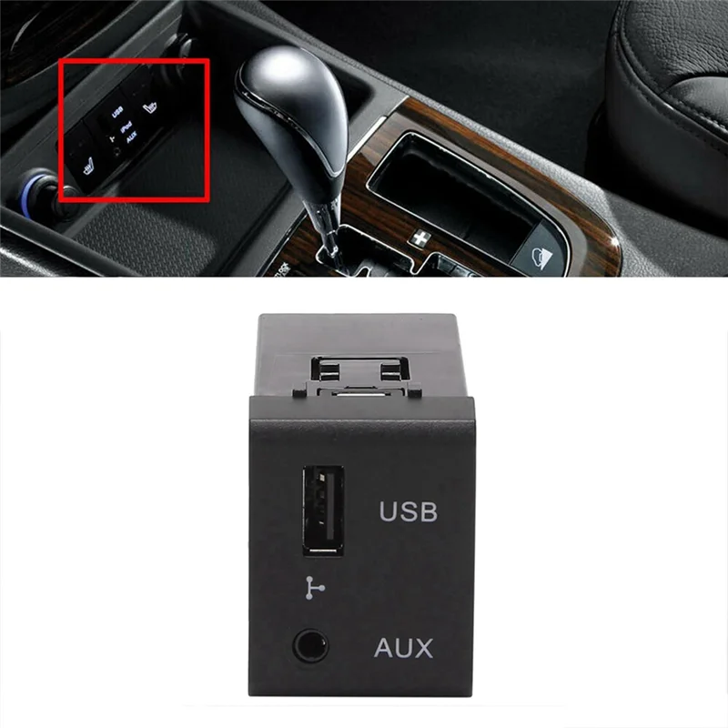 96120-2B000 IPod AUX Audio Jack Hub Assembly Automotive for Hyundai Santa Fe 2007-2012
96120-2B000 IPod AUX Audio Jack Hub Assembly Automotive for Hyundai Santa Fe 2007-2012