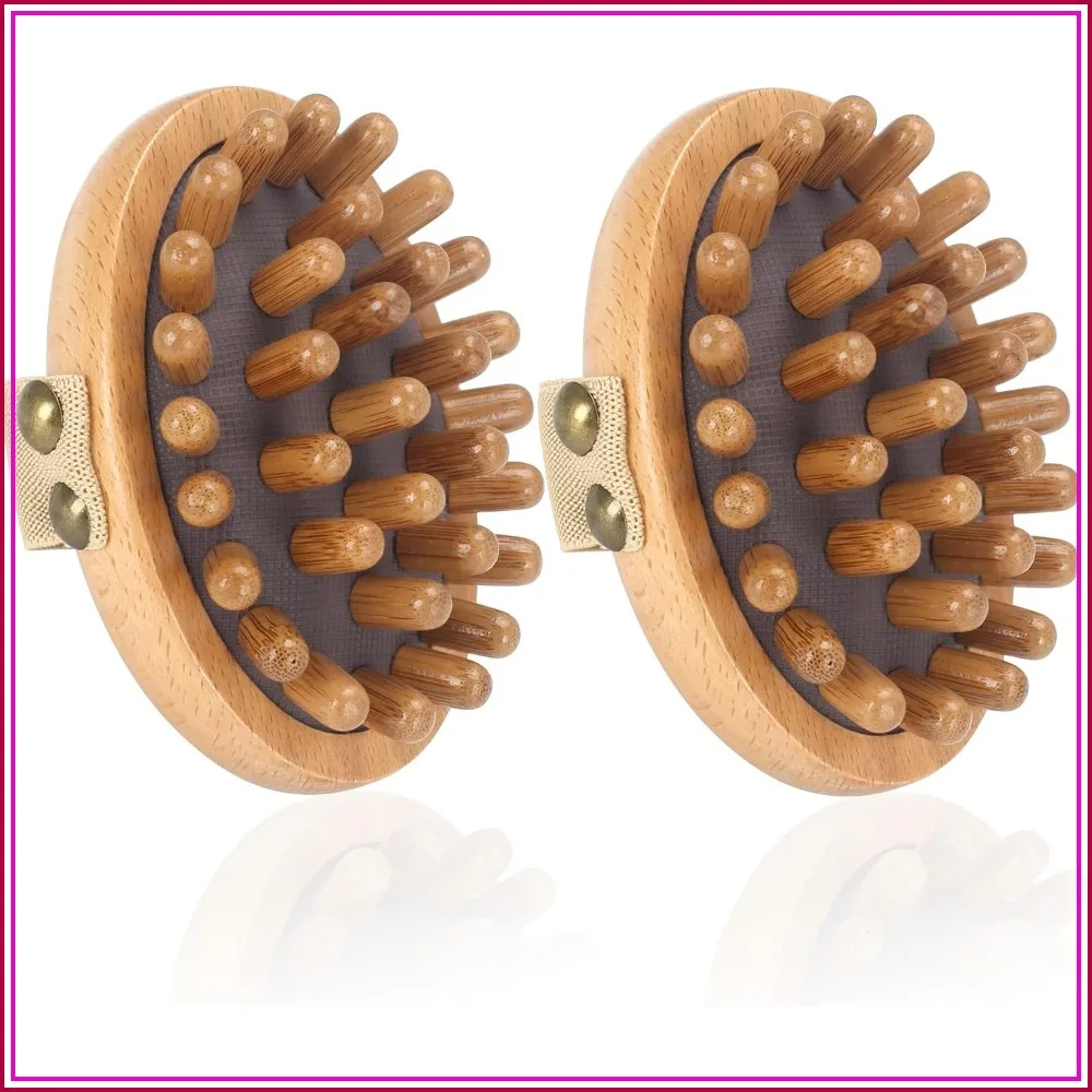 Wood Therapy Massage Tools - 2-Pack Meridian Massage Brush for Cellulite, Lymphatic Drainage, Body Shaping & Pain Relief
Wood Therapy Massage Tools - 2-Pack Meridian Massage Brush for Cellulite, Lymphatic Drainage, Body Shaping & Pain Relief