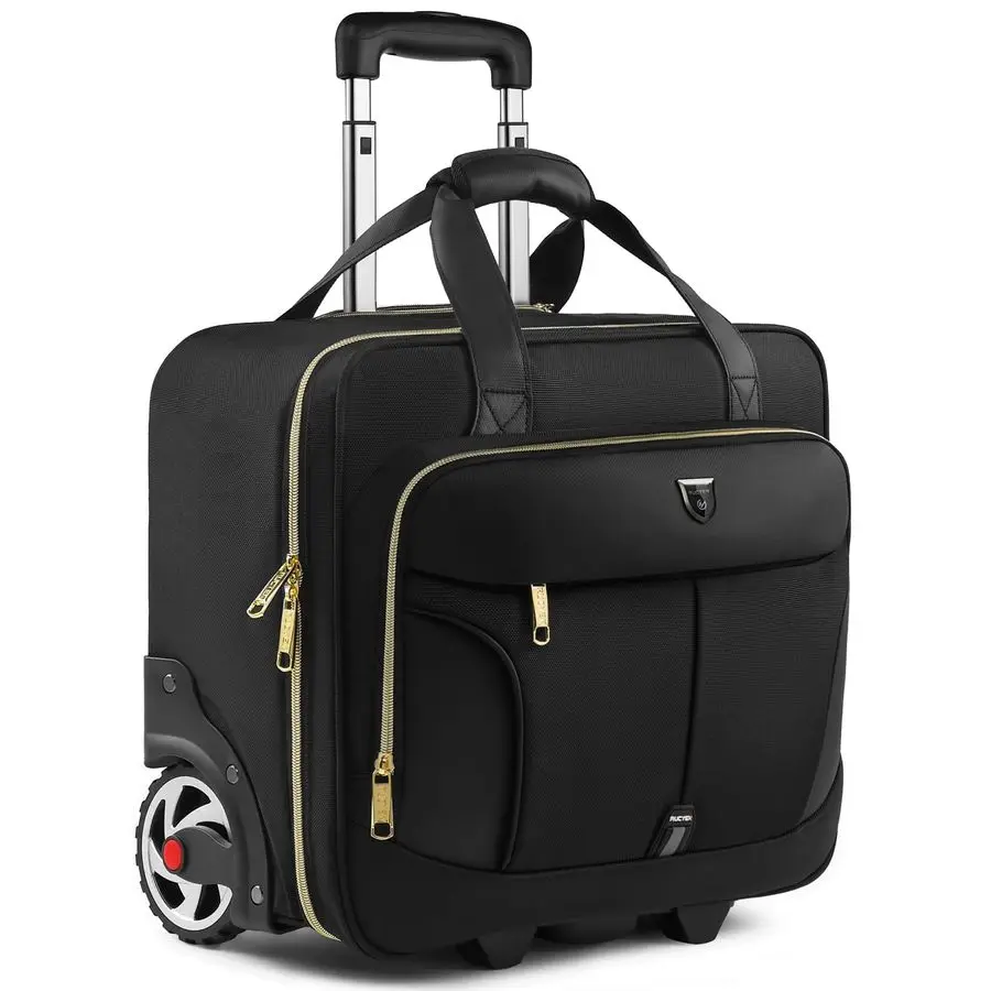 Laptop Bag,Rolling Briefcase for Men amp Women,Laptop Briefcase on Wheels,Carry On Bag for Business Travel
Laptop Bag,Rolling Briefcase for Men amp Women,Laptop Briefcase on Wheels,Carry On Bag for Business Travel