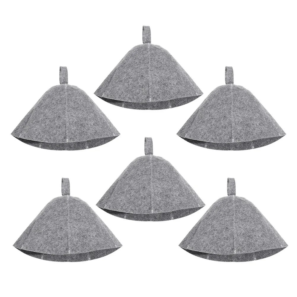 6Pcs Felt Sauna Hats Thickened Heat Insulation Caps Comfortable Breathable Unisex Hat Sauna Accessories for Men Women
6Pcs Felt Sauna Hats Thickened Heat Insulation Caps Comfortable Breathable Unisex Hat Sauna Accessories for Men Women