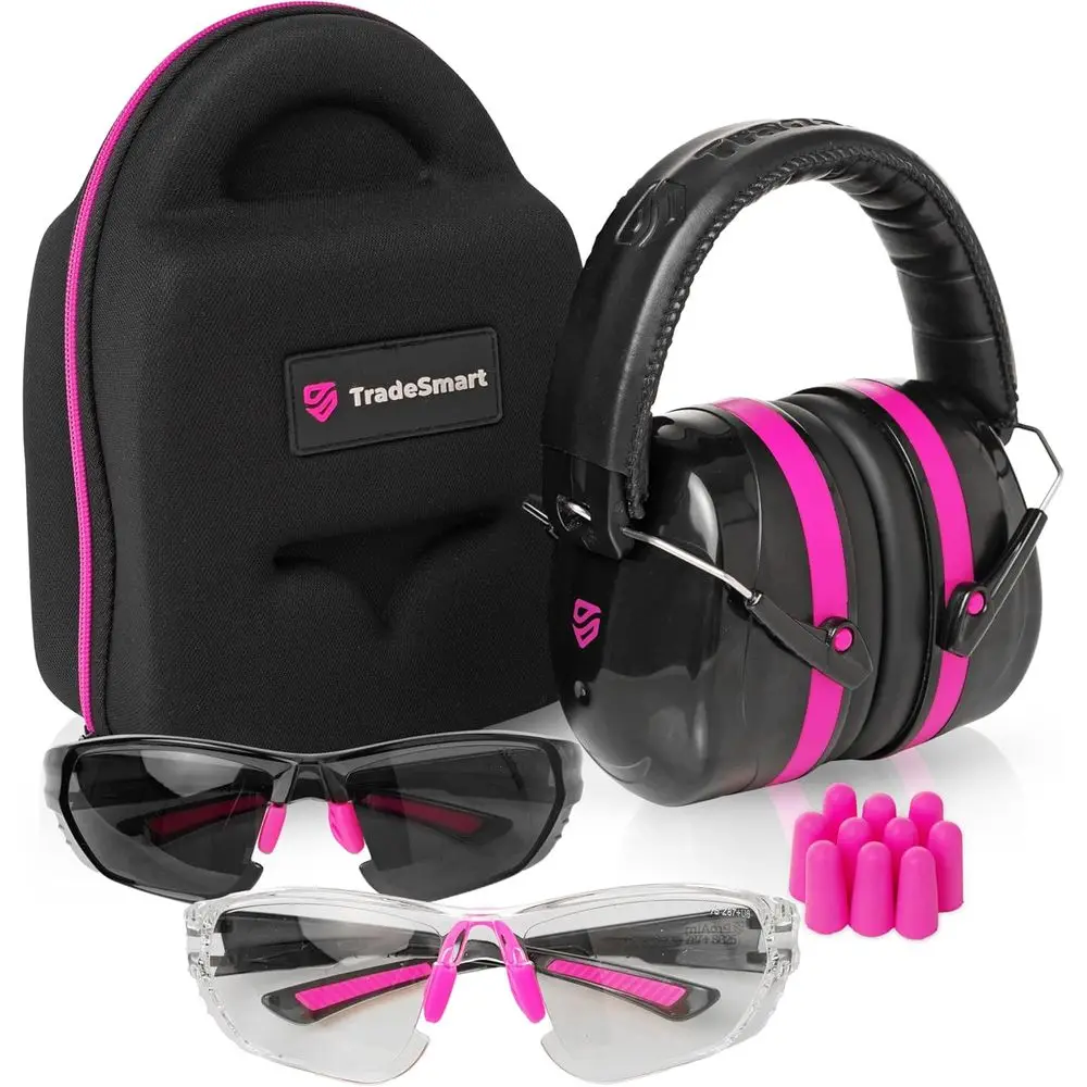 TradeSmart All-in-One Shooting Ear Protection - Comort+ NRR 28 Earmus, Glasses & Earplugs + Carry Case
TradeSmart All-in-One Shooting Ear Protection - Comort+ NRR 28 Earmus, Glasses & Earplugs + Carry Case