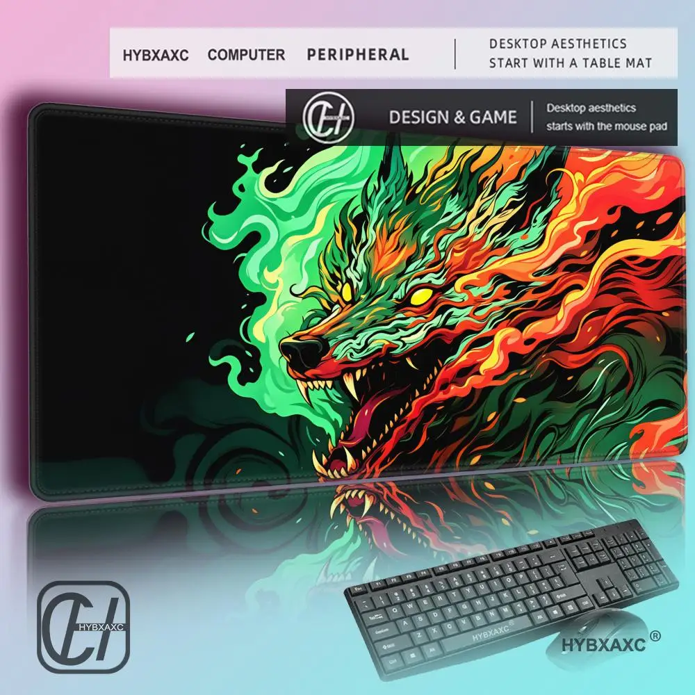 HYBXAXC Large gaming mouse pad black and white wolf pack king design sliding PC laptop xxl desk office accessories mouse pad
HYBXAXC Large gaming mouse pad black and white wolf pack king design sliding PC laptop xxl desk office accessories mouse pad