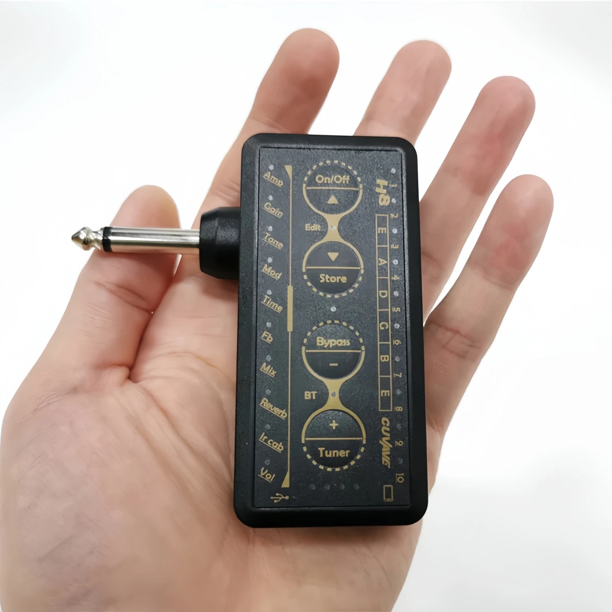 M-VAVE H8 Guitar Headphone Amplifier Portable, Rechargeable Mini Headphone Amp Built-in Delay Reverb Effect for Electric Bass
M-VAVE H8 Guitar Headphone Amplifier Portable, Rechargeable Mini Headphone Amp Built-in Delay Reverb Effect for Electric Bass