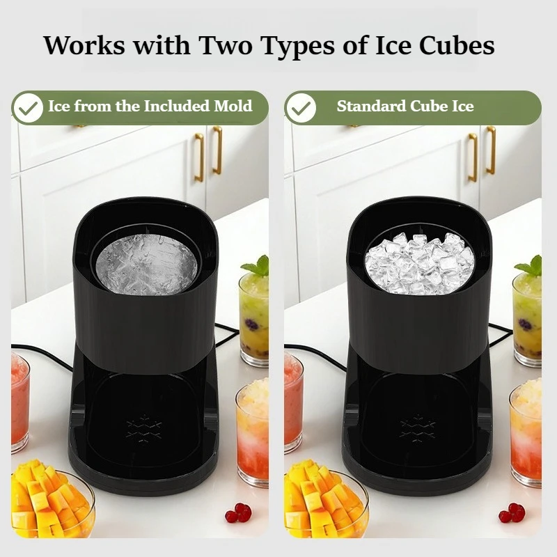 Foldable Electric Ice Shaver Adjustable 2-Speed Snow Cone Making Machine
Foldable Electric Ice Shaver Adjustable 2-Speed Snow Cone Making Machine