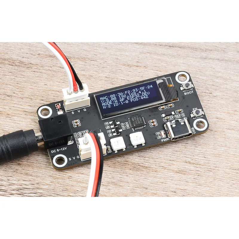 Waveshare ESP32 Servo Driver Expansion Board Built-In WiFi /BT Dedicated Driver Board Designed for Serial Bus Smart Servos 6-12V
Waveshare ESP32 Servo Driver Expansion Board Built-In WiFi /BT Dedicated Driver Board Designed for Serial Bus Smart Servos 6-12V