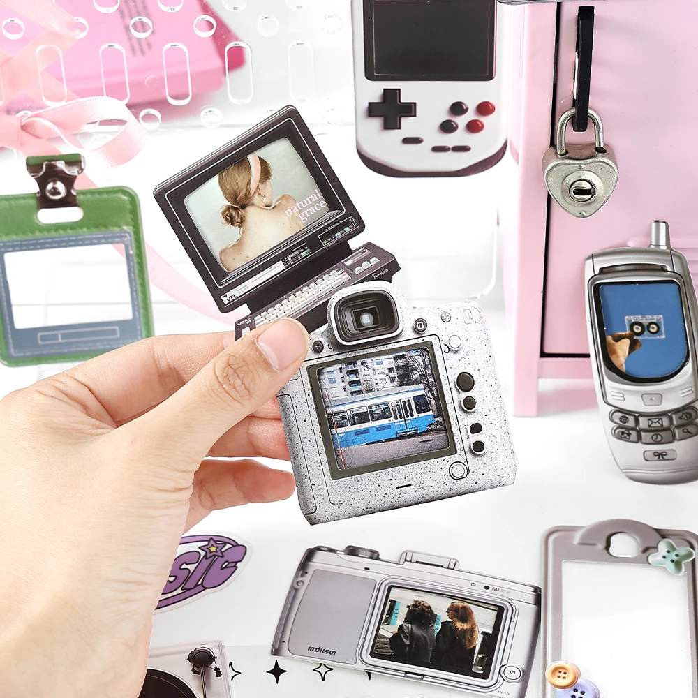 15pcs Kawaii Ins Electronic Memory Stickers Material Pack DIY Diary Phone Case Handmade Scrapbook Aesthetic Stationery Stickers
15pcs Kawaii Ins Electronic Memory Stickers Material Pack DIY Diary Phone Case Handmade Scrapbook Aesthetic Stationery Stickers