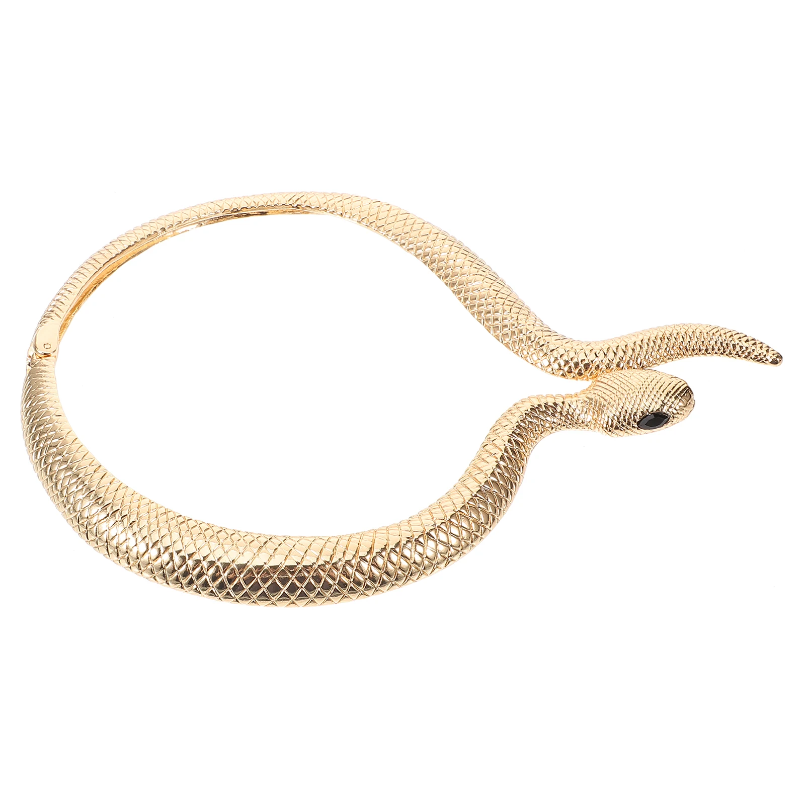 Golden Snake Shape Bib For Women Halloween Costume Party Jewelry Fashion Snake Collar Necklace Mysterious Halloween Decoration
Golden Snake Shape Bib For Women Halloween Costume Party Jewelry Fashion Snake Collar Necklace Mysterious Halloween Decoration