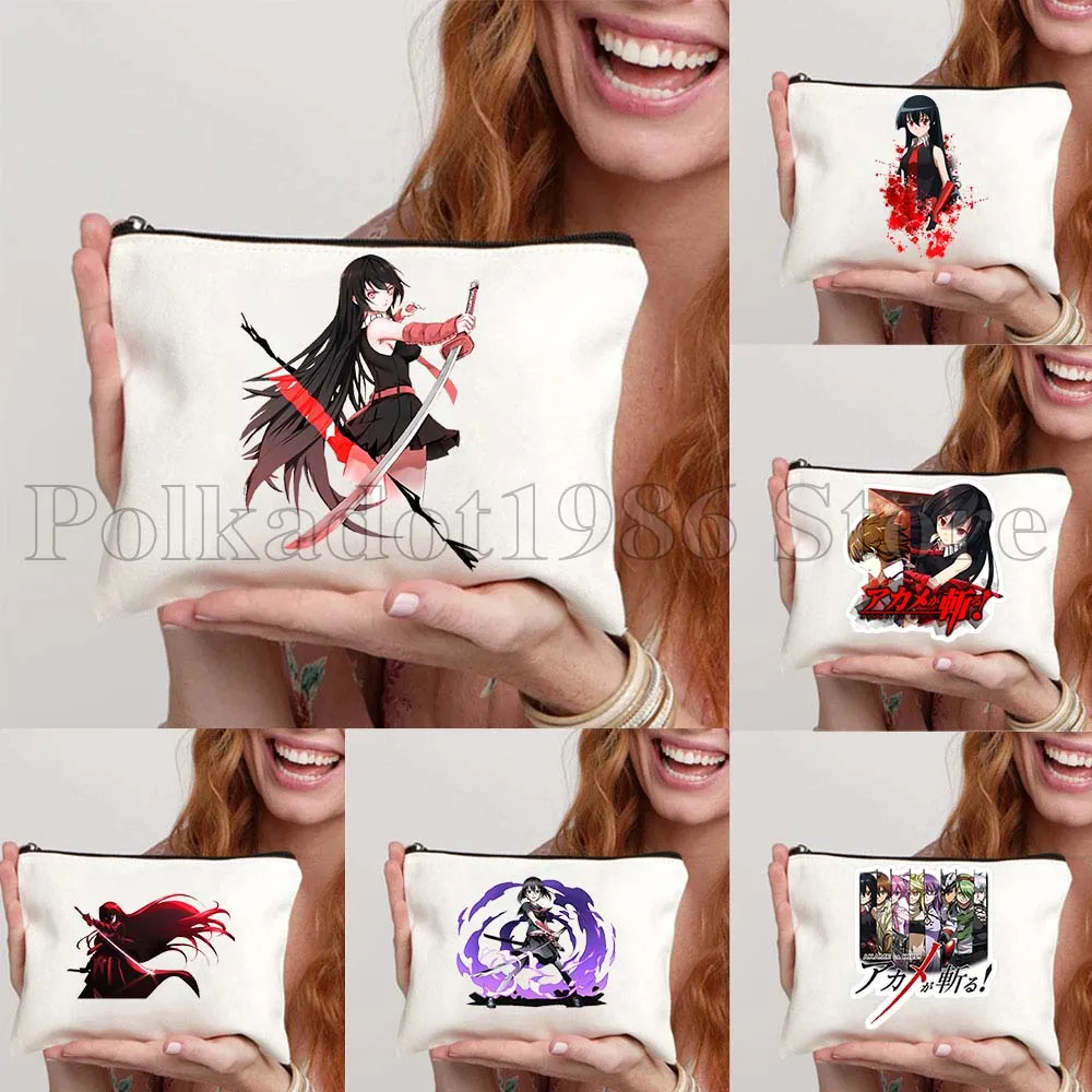 Classic Cartoon Anime Girl Akame Ga Kill Esdeath Characters Manga Art Canvas Cosmetic Makeup Toilet Bag Pencil Case Pouch Purse
Classic Cartoon Anime Girl Akame Ga Kill Esdeath Characters Manga Art Canvas Cosmetic Makeup Toilet Bag Pencil Case Pouch Purse