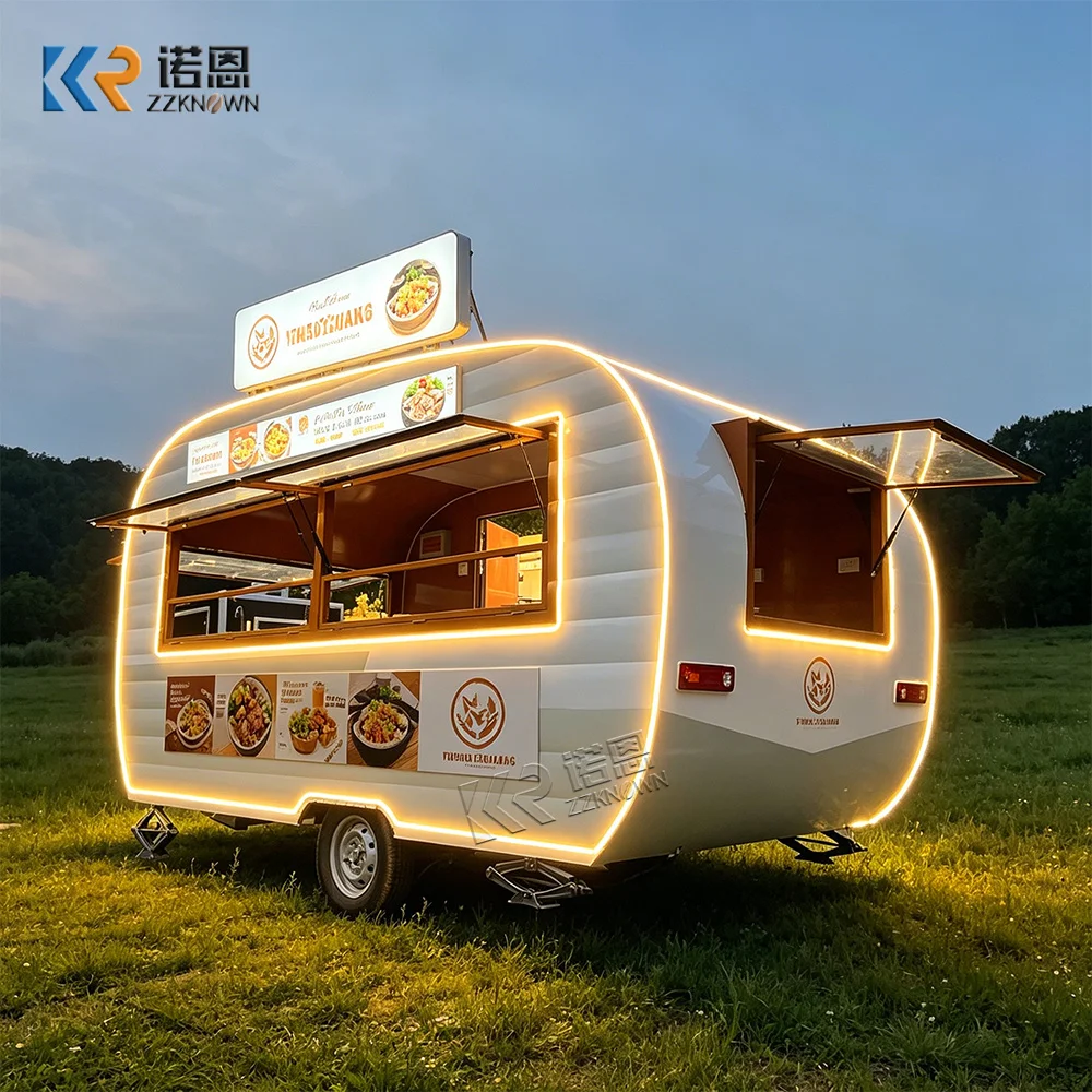 Customizable Restaurant Food Truck Vintage Fast Food Truck Trailer Outdoor Mobile Kitchen Food Trailer with Concession Window
Customizable Restaurant Food Truck Vintage Fast Food Truck Trailer Outdoor Mobile Kitchen Food Trailer with Concession Window