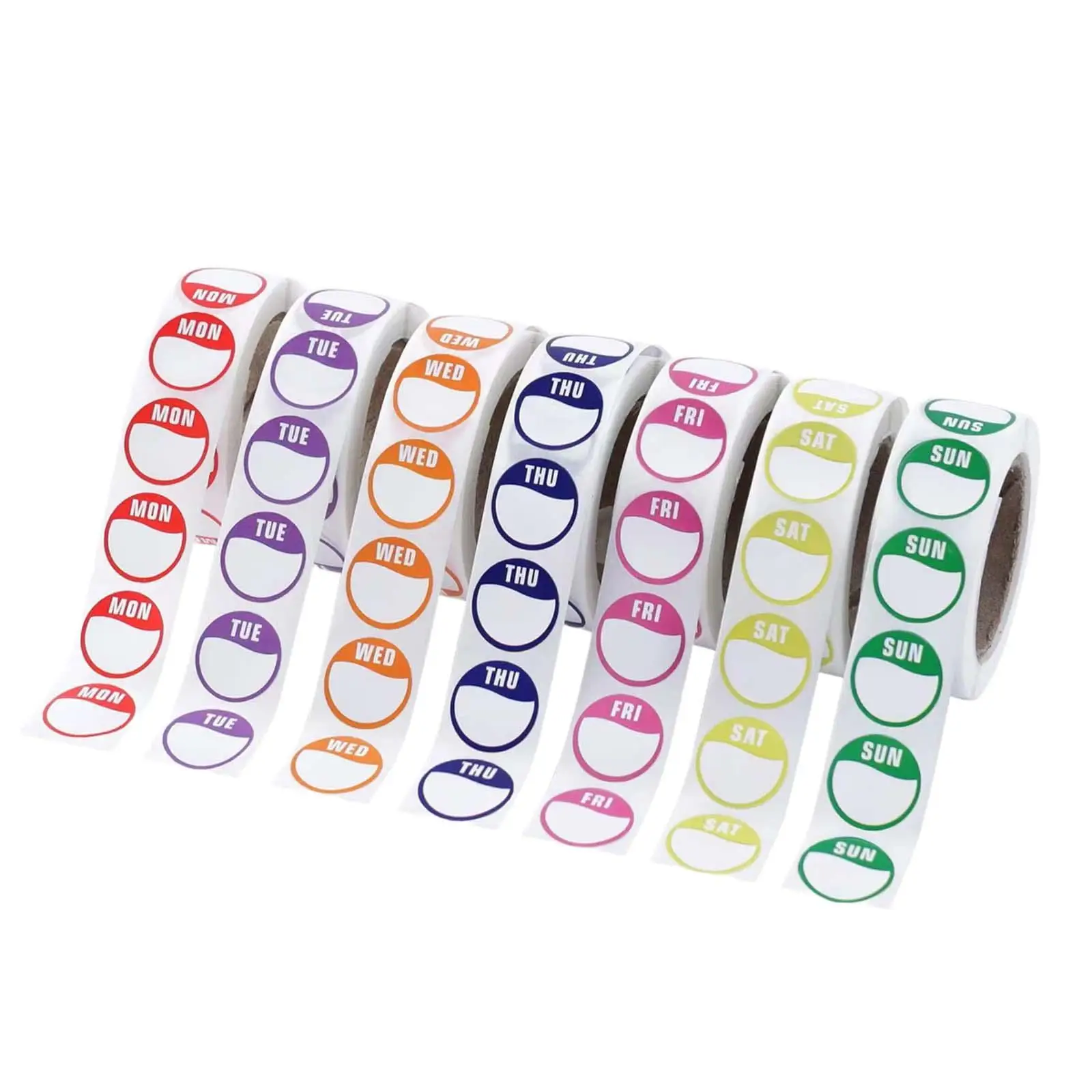 Day of The Week Stickers Date Dot Stickers Food Labeling Round 2cm Sealing
Day of The Week Stickers Date Dot Stickers Food Labeling Round 2cm Sealing