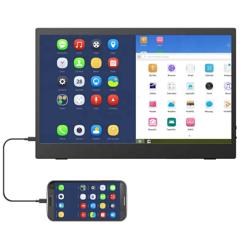 LILLIPUT 14 Inch Portable Full HD UMTC-1400 USB Touchscreen Type-c Monitor With 4K HDMI Input
LILLIPUT 14 Inch Portable Full HD UMTC-1400 USB Touchscreen Type-c Monitor With 4K HDMI Input
