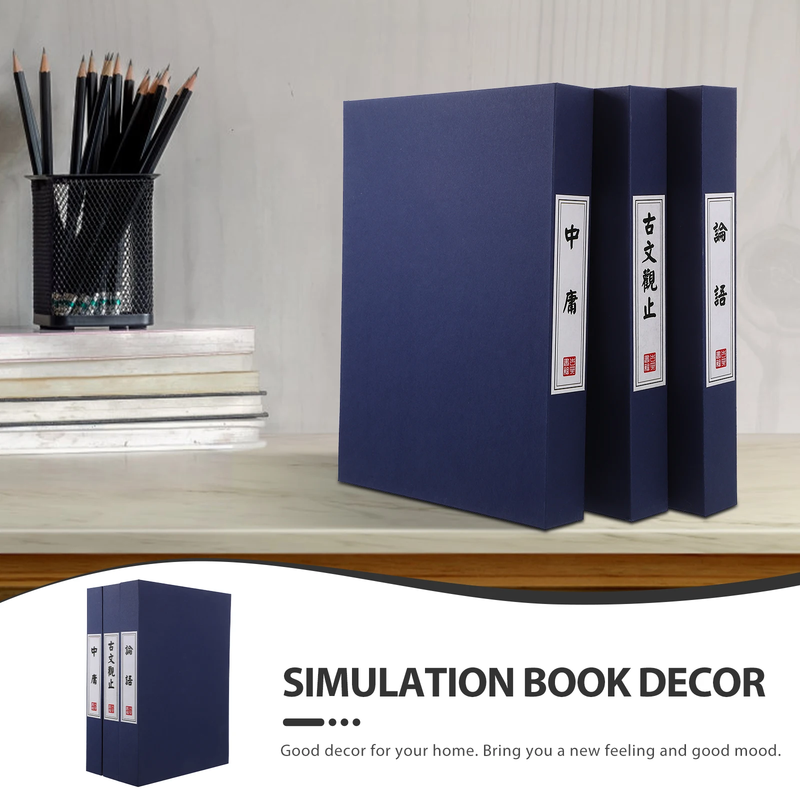 3pcs Simulation Book Ornament Fake Book Adornment For Home Desktop Decor Vintage Room Display Bookshelf Centerpiece Tabletop
3pcs Simulation Book Ornament Fake Book Adornment For Home Desktop Decor Vintage Room Display Bookshelf Centerpiece Tabletop