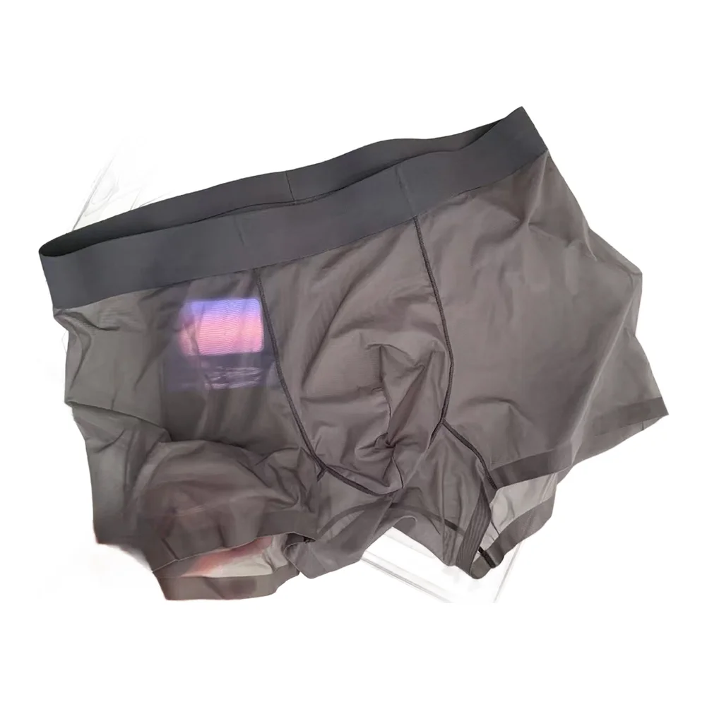 Мужские ультратонкие прозрачные трусы-боксеры, дышащие, охлаждающие, летние шорты, мягкие мужские трусы
Мужские ультратонкие прозрачные трусы-боксеры, дышащие, охлаждающие, летние шорты, мягкие мужские трусы